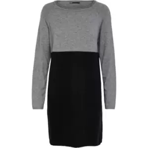 Image of Only Multi Knit Dress Womens - Grey