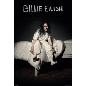 image of Billie Eilish Bed Maxi Poster