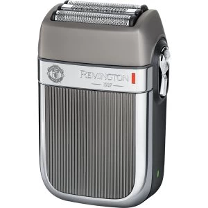 Image of Remington HF9050 Man Utd Heritage Cordless Electric Shaver with Razor & Cleaning Brush UK Plug