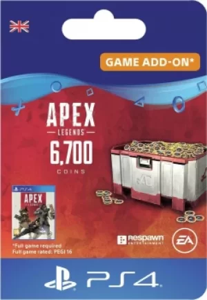 Image of Apex Legends 6700 Coins PS4