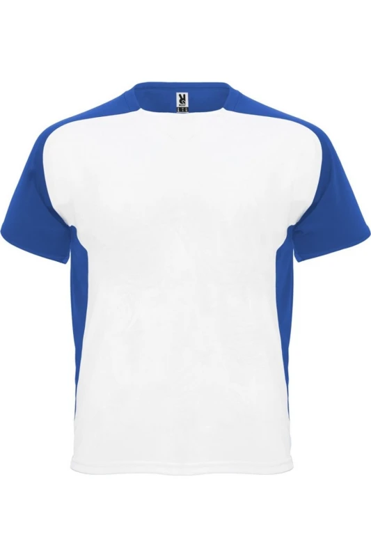 Image of ROLY Bugatti Short-Sleeved Sports T-Shirt in White Size: 4 Years White Unisex 4 Years