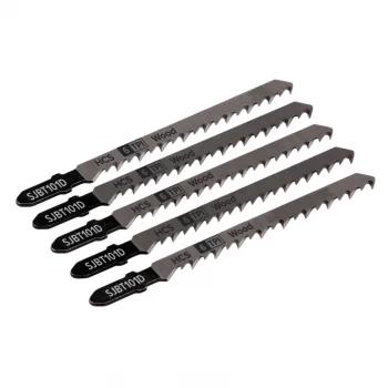 image of Jigsaw Blade Hard Wood 100MM 6TPI - Pack of 5