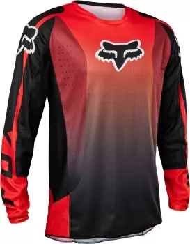 Image of FOX 180 Leed Motocross Jersey, red, Size S, red, Size S