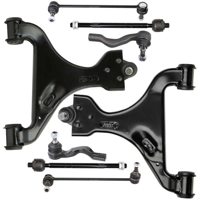 Image of RIDEX 772S0207 Control arm repair kit with coupling rod, Front Axle Right, Control Arm Suspension Kit (772)