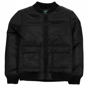 Image of Firetrap Bomber Jacket Junior Boys - Black