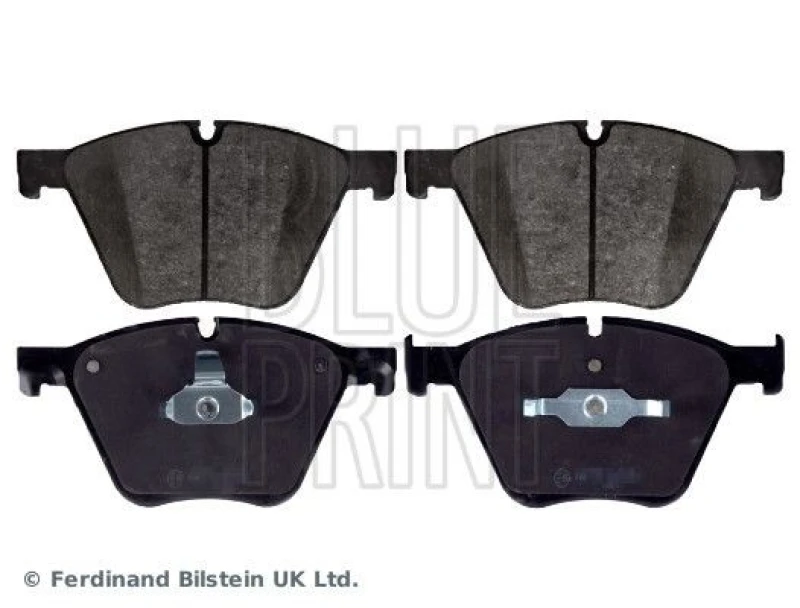 Image of Blue PRINT Brake pad set Blue PRINT ADB114243