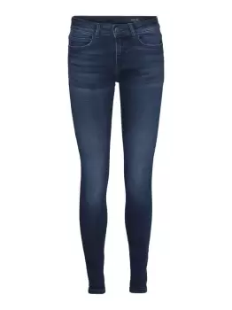 Image of NOISY MAY Nmlucy Normal Waist Skinny Fit Jeans Women Blue