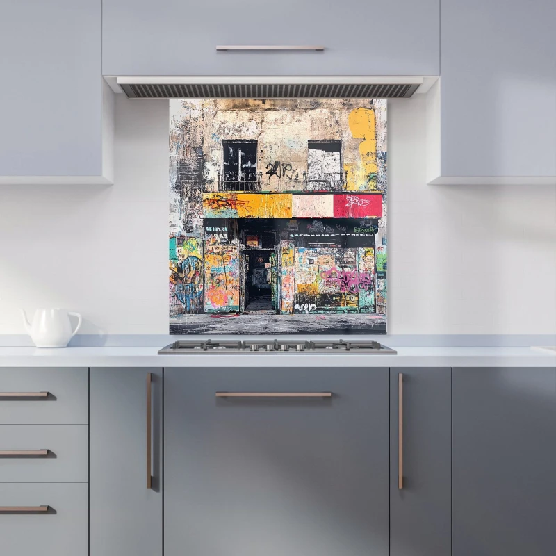 Image of Designer Kitchen Splashbacks Jasper Reed: 00016 Kitchen Splashback Size: 600mm x 750mm Multicolor Unisex 600mm x 750mm