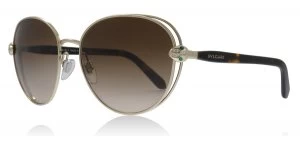 Image of Bvlgari BV6087B Sunglasses Pale Gold 278/13 57mm