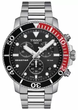 Tissot T1204171105101 Seastar 1000 Chronograph Black Watch