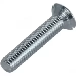 Image of Toolcraft 194819 Slotted Countersunk Screws DIN 963 4.8 Steel M2x6...