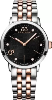 image of 88 Rue Du Rhone Watch Double 8 Origin 35mm Ladies - Black