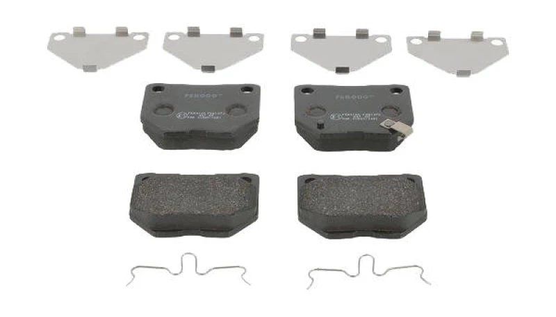 Image of FERODO FDB1372 Brake pad set with acoustic wear warning, without accessories Brake Pad Set,disc brake (402)
