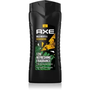 image of Axe Wild Green Mojito & Cedarwood Body Wash For Him 400ml