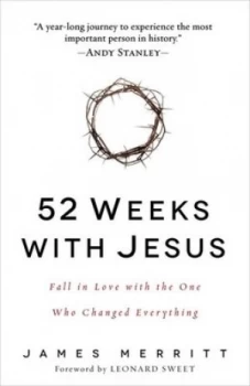 Image of 52 Weeks with Jesus by James Merritt Paperback