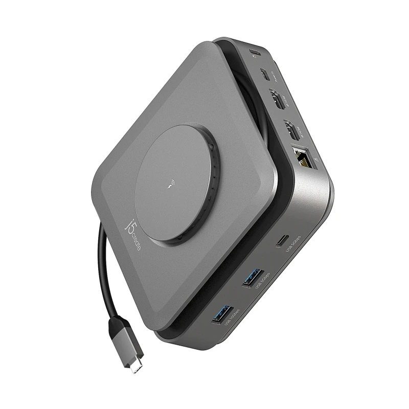 Image of j5 create j5create JCD3199 USB-C Dock Dual 4K HDMI , Space Grey JCD3199-N
