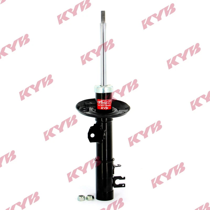 Image of KYB 3330042 Shock absorber Front Axle Left, Gas Pressure, Twin-Tube, Suspension Strut, Top pin Shock Absorber (854)