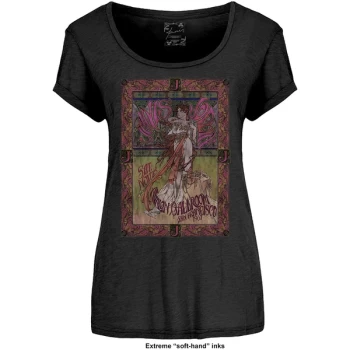 Image of Janis Joplin - Avalon Ballroom '67 Womens Large T-Shirt - Black