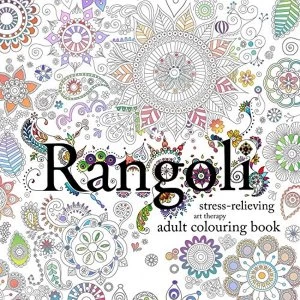 Image of Rangoli Stress-Relieving Art Therapy Colouring Book Paperback / softback 2017