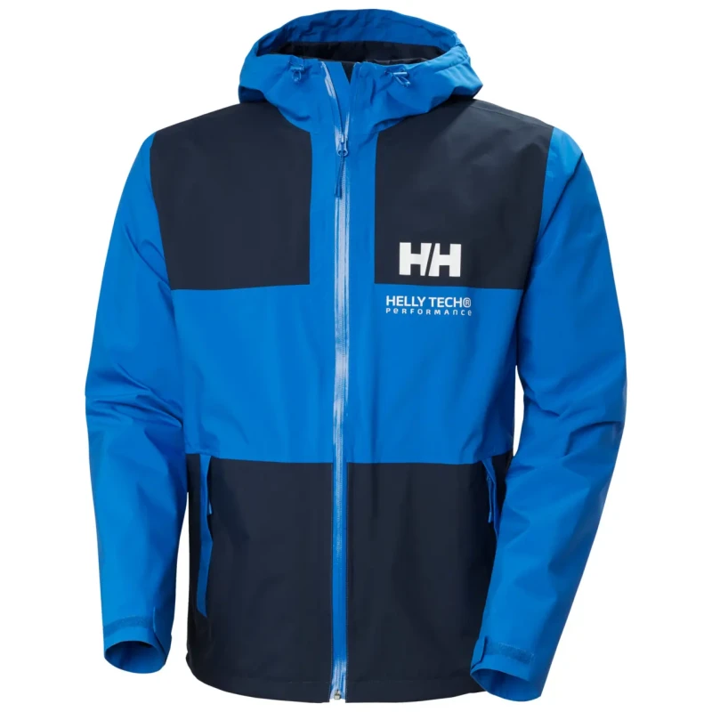 Image of Waterproof jacket Helly Hansen Ace Graphic Bleu Male 2XL