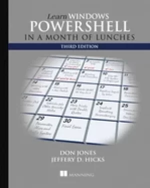 Image of learn windows powershell in a month of lunches donald w jones and jeffrey h
