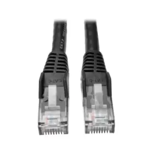 Image of Tripp Lite N201-003-BK Cat6 Gigabit Snagless Molded (UTP) Ethernet...