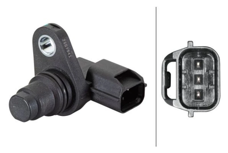 Image of HELLA Camshaft position sensor HELLA 6PU 013 122-711