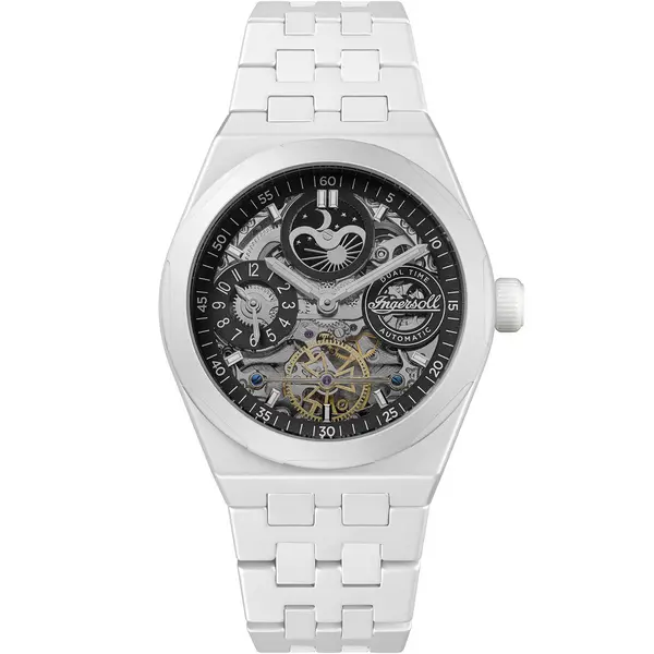 Image of Ingersoll The Broadway Automatic Ceramic Black Dial Mens Watch I15101 I15101