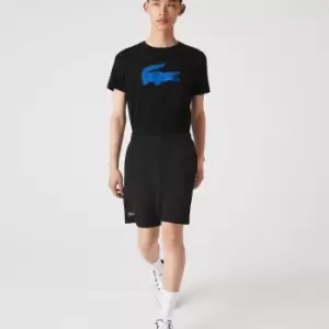 Image of Mens Lacoste SPORT Ultra-Light Shorts Size 2 - XS Black / White