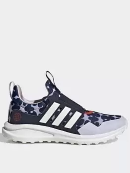 Image of adidas Activeride 2.0 Marimekko Sport Running Slip-on Shoes, Orange/White, Size 3 Older