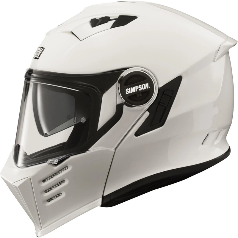 Image of Simpson Darksome White ECE22.06 Modular Helmet Size XL