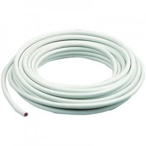 Image of Wickes Coaxial Cable - White 10m