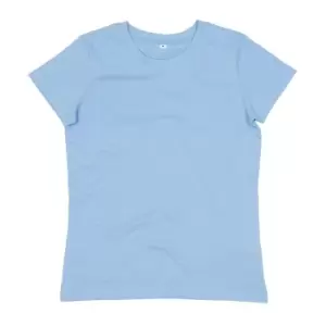 Image of Mantis Womens/Ladies Organic T-Shirt (L) (Sky Blue)