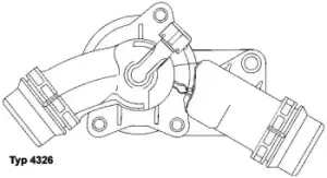 Image of Thermostat (W.H.) 4326.97D by Wahler