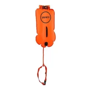 Image of Zone3 Swim Safety Buoy/Dry Bag Neon Orange 28L