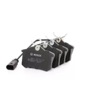 Image of Bosch Brake pad set 0 986 494 599 Brake pads,Brake pad set, disc brake VW,FORD,SEAT,SHARAN (7M8, 7M9, 7M6),Sharan Kastenwagen (7M),GALAXY (WGR)