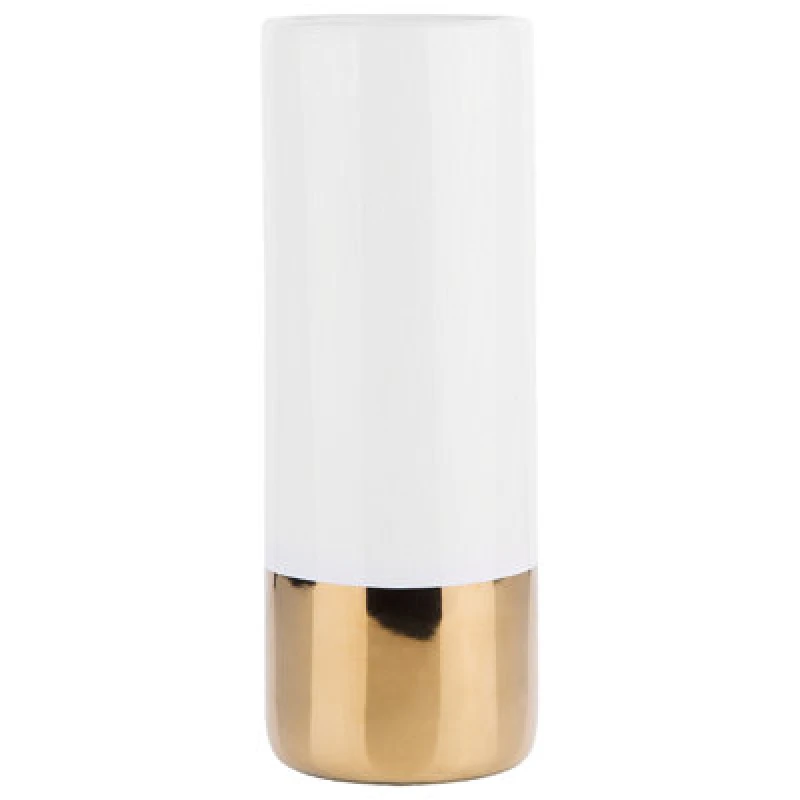 Image of Beliani Flower Vase Gelida Stoneware 36cm White