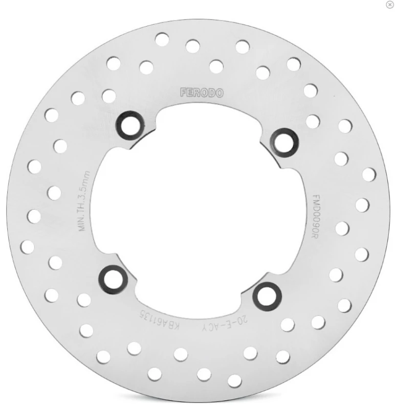 Image of FERODO FMD0090R Brake disc Brake Disc (82)