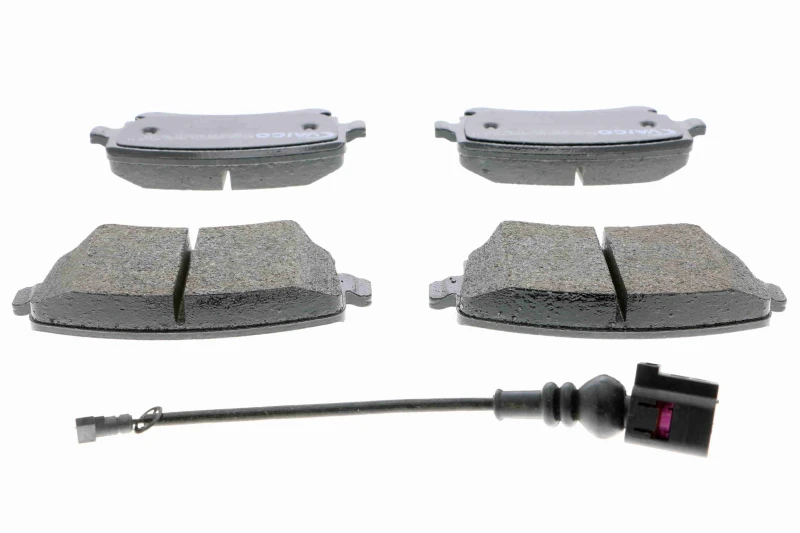 Image of VAICO V10-8176 Brake pad set Rear Axle, incl. wear warning contact, Q+, original equipment manufacturer quality Brake Pad Set,disc brake (402)