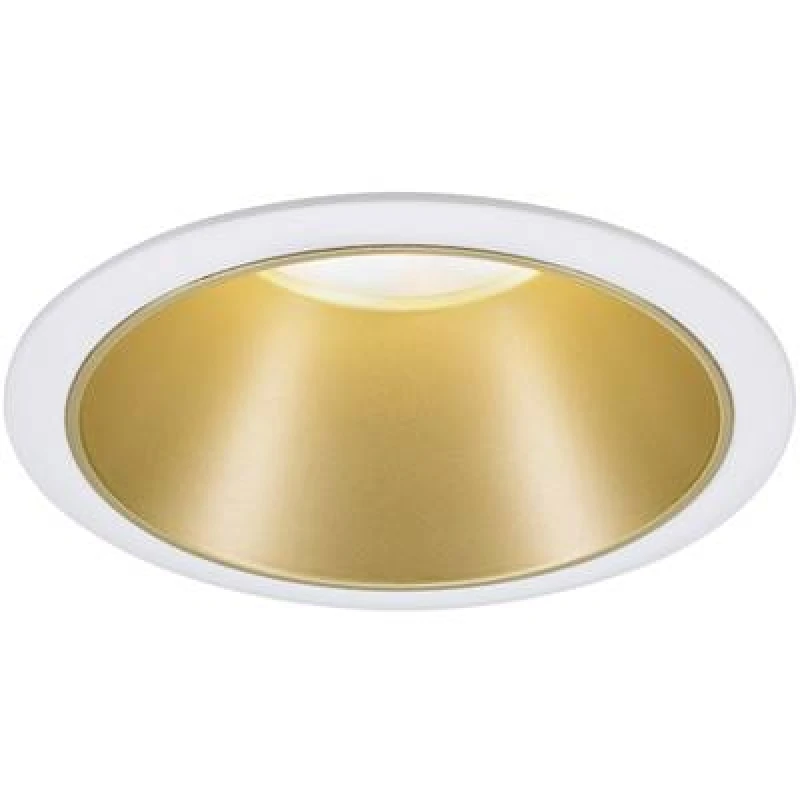 Image of Paulmann Paulmann 93405 Cole Coin LED recessed light LED (monochrome) 6 W White, Gold 93405