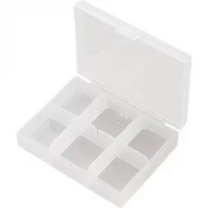 TRU COMPONENTS PP06-01 Assortment box (L x W x H) 84 x 63 x 20 mm No. of compartments: 6 variable compartments