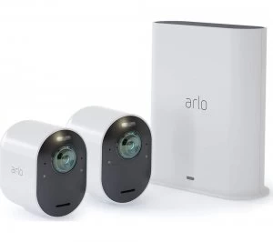 image of ARLO Ultra VMS5240-100EUS 4K Ultra HD WiFi Security Camera Kit - 2 Cameras