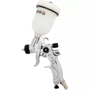 image of professional HVLP air spray gun with fluid cup 0.8 mm, 0.1 L - Yato