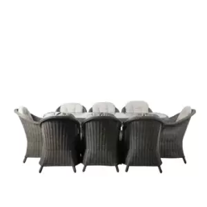 Image of Crossland Grove Louis 8 Seater Oval Dining Set