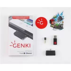 Image of Genki HTGA-GRAY-EU cable gender changer USB-C Bluetooth/USB-C Black Grey