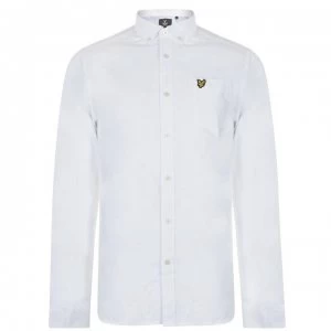 Image of Lyle and Scott Oxford Shirt - White 626
