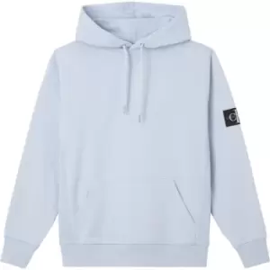 image of Calvin Klein Jeans Badge Hoodie - Blue