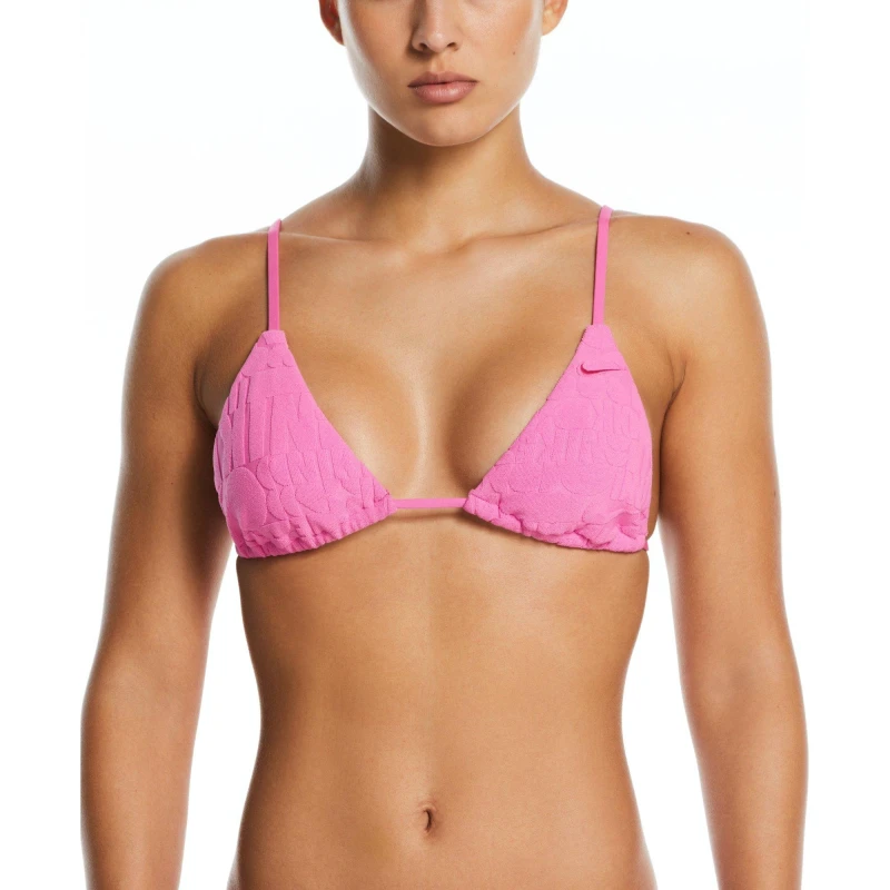 Image of Nike Tie Str Bkni - Pink Pink 10