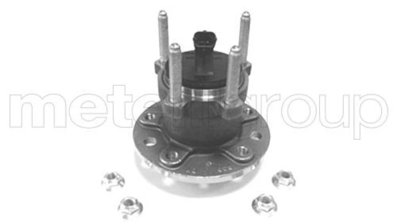 Image of METELLI Wheel bearing kit METELLI 19-2725