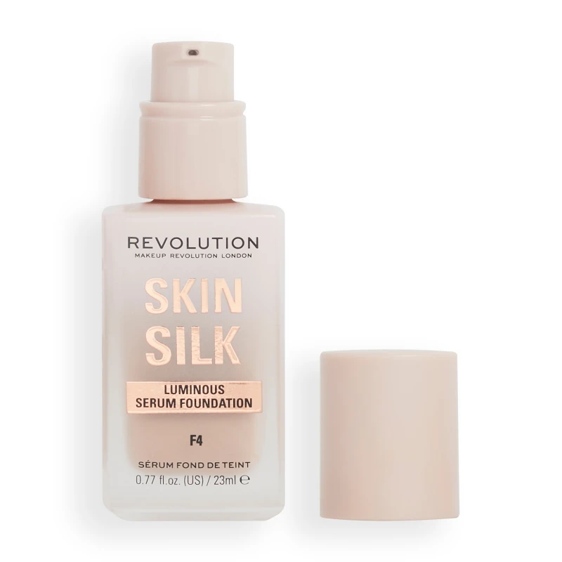 Image of Makeup Revolution Skin Silk Serum Foundation F4